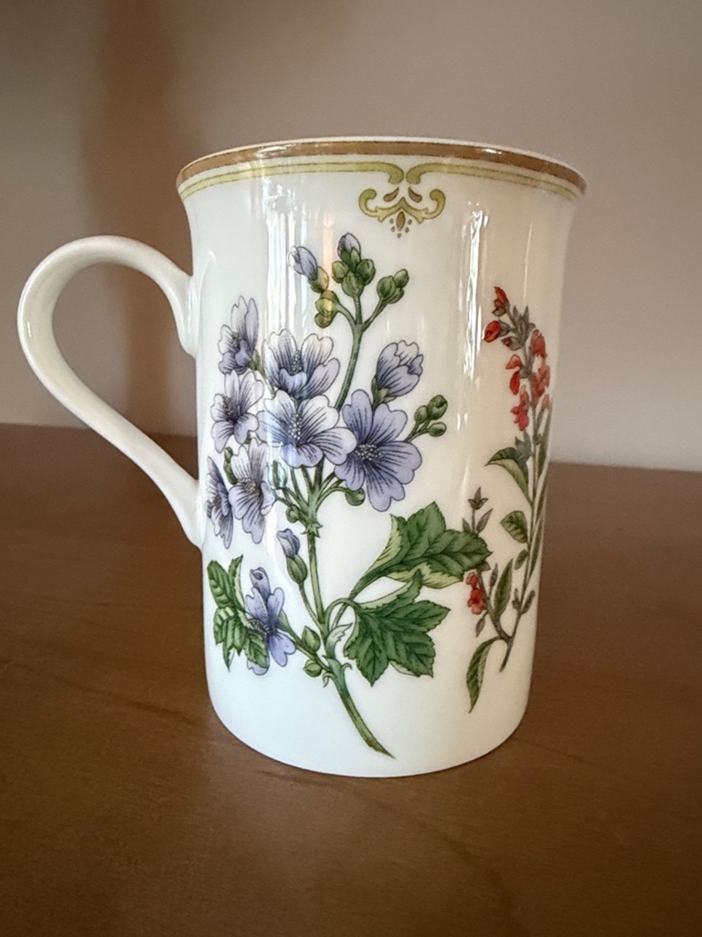 Stechcol Gracie Bone China Spring Garden Floral Coffee Mug